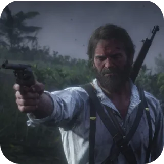 🧥 emoji Arthur Morgan (Артур Морган) Telegram sticker 5 of 120