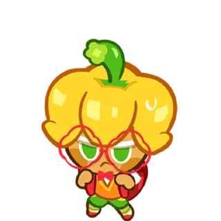 🫑 emoji Bell Pepper Cookie! Telegram sticker 12 of 73