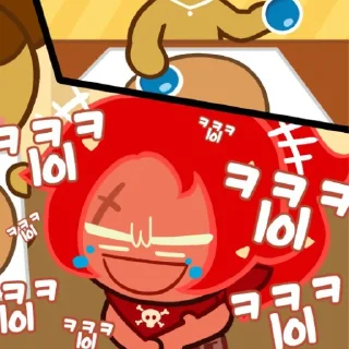 😂 emoji Chilli pepper cookie Telegram sticker 11 of 13