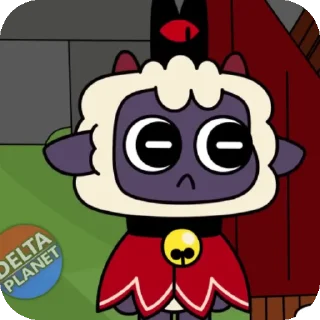 🥺 emoji Deltaplanet cultoftheLamb: @cultlambUwU Telegram sticker 19 of 30
