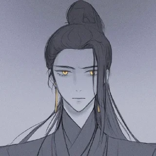 🖤 emoji Хэ Сюань @kitayfandoma Telegram sticker 13 of 43