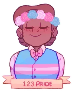 Sticker from pride @fict_exists