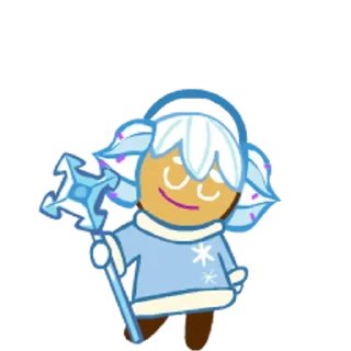 ❄ emoji Snow Sugar Cookie! Telegram sticker 17 of 36