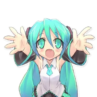❤️ emoji Vocaloid @anime_Stickerr Telegram sticker 16 of 25