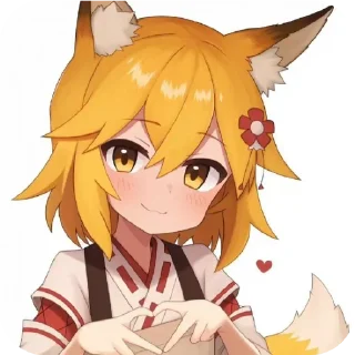 👄 emoji Сенко-Сан макс пак @Foxik19 Telegram sticker 11 of 120