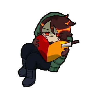 🖼 emoji DustShift!Chara by @ancient_inferno Telegram sticker 16 of 47