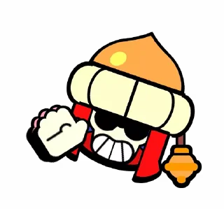 👏 emoji Chuck Pins @BrawlStarsStik Telegram sticker 16 of 20