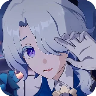 😕 emoji Миша Хонкай Telegram sticker 18 of 29