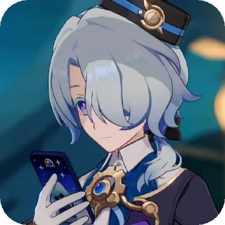 🙃 emoji Миша Хонкай Telegram sticker 14 of 29