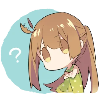 🤔 emoji Girl Of Summer @jp_stickers Telegram sticker 14 of 41