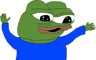 🥳 emoji pepe и peepo  - для важных переговоров (почему рот Telegram sticker 21 of 26