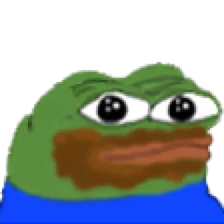 💩 emoji pepe и peepo  - для важных переговоров (почему рот Telegram sticker 6 of 26