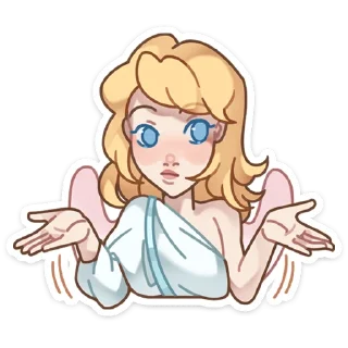 🤷 emoji Серафима (@TgSticker) Telegram sticker 8 of 48