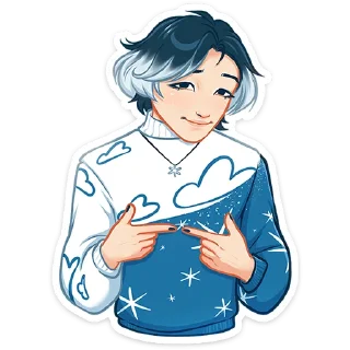 😅 emoji Винтер @Nyasticks Telegram sticker 20 of 49