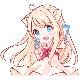 😍 emoji Некомия 3 @Nyasticks Telegram sticker 12 of 40
