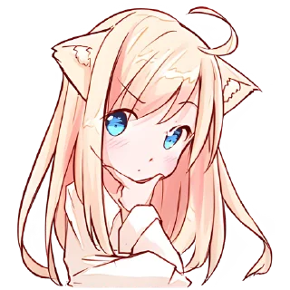 🤔 emoji Некомия 3 @Nyasticks Telegram sticker 22 of 40