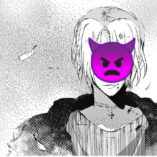 👿 emoji я Крис мне 9 лет Telegram sticker 21 of 120