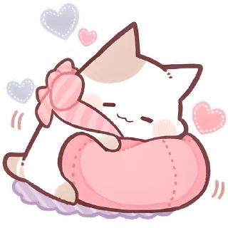 🤗 emoji Котёнок Неккоро @Nyasticks Telegram sticker 10 of 41