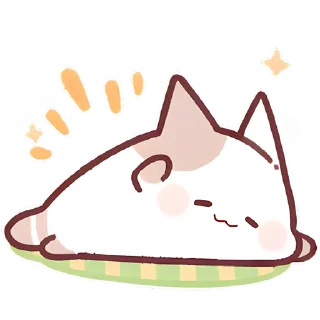 🫡 emoji Котёнок Неккоро @Nyasticks Telegram sticker 7 of 41