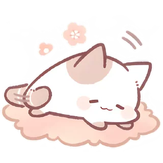 🫠 emoji Котёнок Неккоро @Nyasticks Telegram sticker 11 of 41