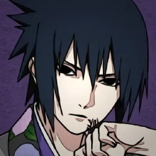 Sticker from Sasuke Uchiha