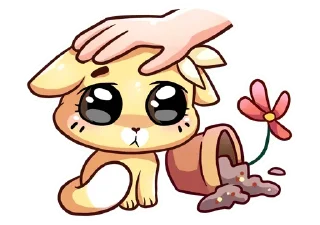 🐱 emoji Ванилька без текста | @Stick4Gram Telegram sticker 16 of 48
