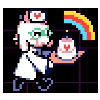 🚑 emoji Deltarune Telegram sticker 20 of 37