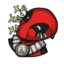 Sticker from Deadpool