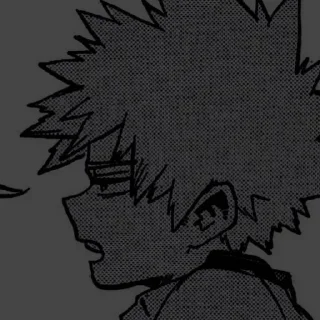 💥 emoji Bakugou💥. Telegram sticker 10 of 111