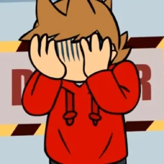 😓 emoji Tord supremacy Telegram sticker 17 of 105