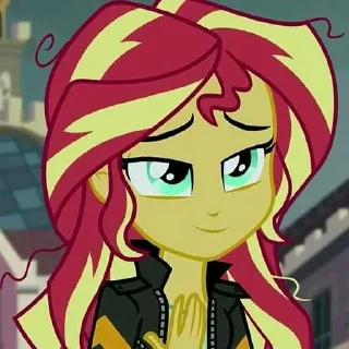 Sticker from Sunset Shimmer