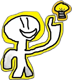 🌟 emoji BlankMann Telegram sticker 13 of 19