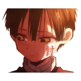 😔 emoji Туалетный Мальчик Ханако Telegram sticker 21 of 40