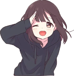 👋 emoji Kurumi Chan Pt.2 @jp_stickers Telegram sticker 14 of 40