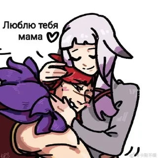 Sticker from Sett from League of legends