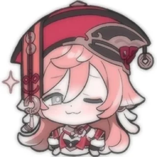 🌟 emoji 🐰🤍Янь Фей💮🤍 Telegram sticker 6 of 16