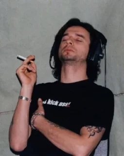 Sticker from depeche mode