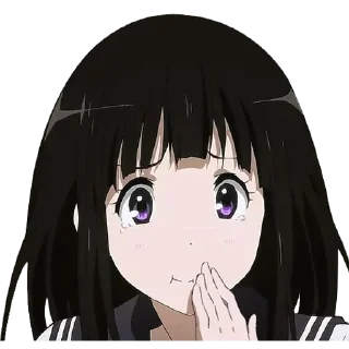 Sticker from Anime Smug @anime_Stickerr