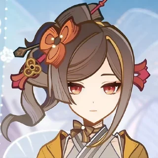 🏵️ emoji 𝆹𝅥 𝆭  Chiori ྀ 𓋜 Telegram sticker 6 of 105