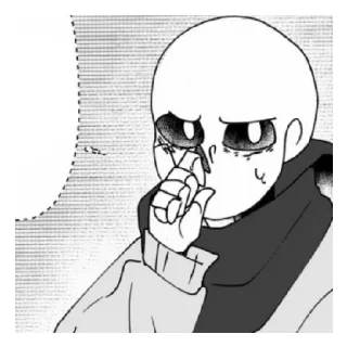 😶 emoji The second part of the depressive Inca Telegram sticker 17 of 98