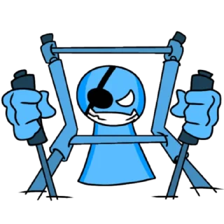 Sticker from BlueBoba the cool Dude 2.0