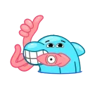 Sticker from Dolphin Jumpy