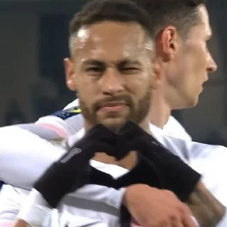 Sticker from neymar for masha