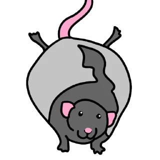 🛌 emoji RATS :: @artkmia Telegram sticker 10 of 53