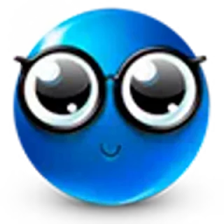 🥹 emoji Blue face for Illeina Telegram sticker 23 of 120
