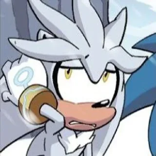 Sticker from БОЛЬШЕ ⇨ @CLOOBHUB СИЛЬВЕР СОНИК СТИКЕРЫ ТЕЛЕГРАМ