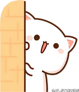 👋 emoji Peach Cats Pt.3 @jp_stickers Telegram sticker 13 of 25
