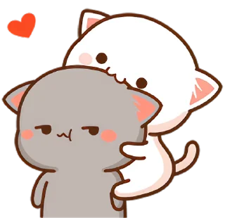 🤗 emoji Peach Cats Pt.2 @jp_stickers Telegram sticker 16 of 24