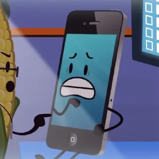 😨 emoji MePhone Inanimate Insanity Telegram sticker 16 of 104