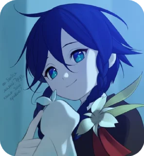 ☺️ emoji 🍃Venti / by @angeldokidoki🩵 Telegram sticker 22 of 74